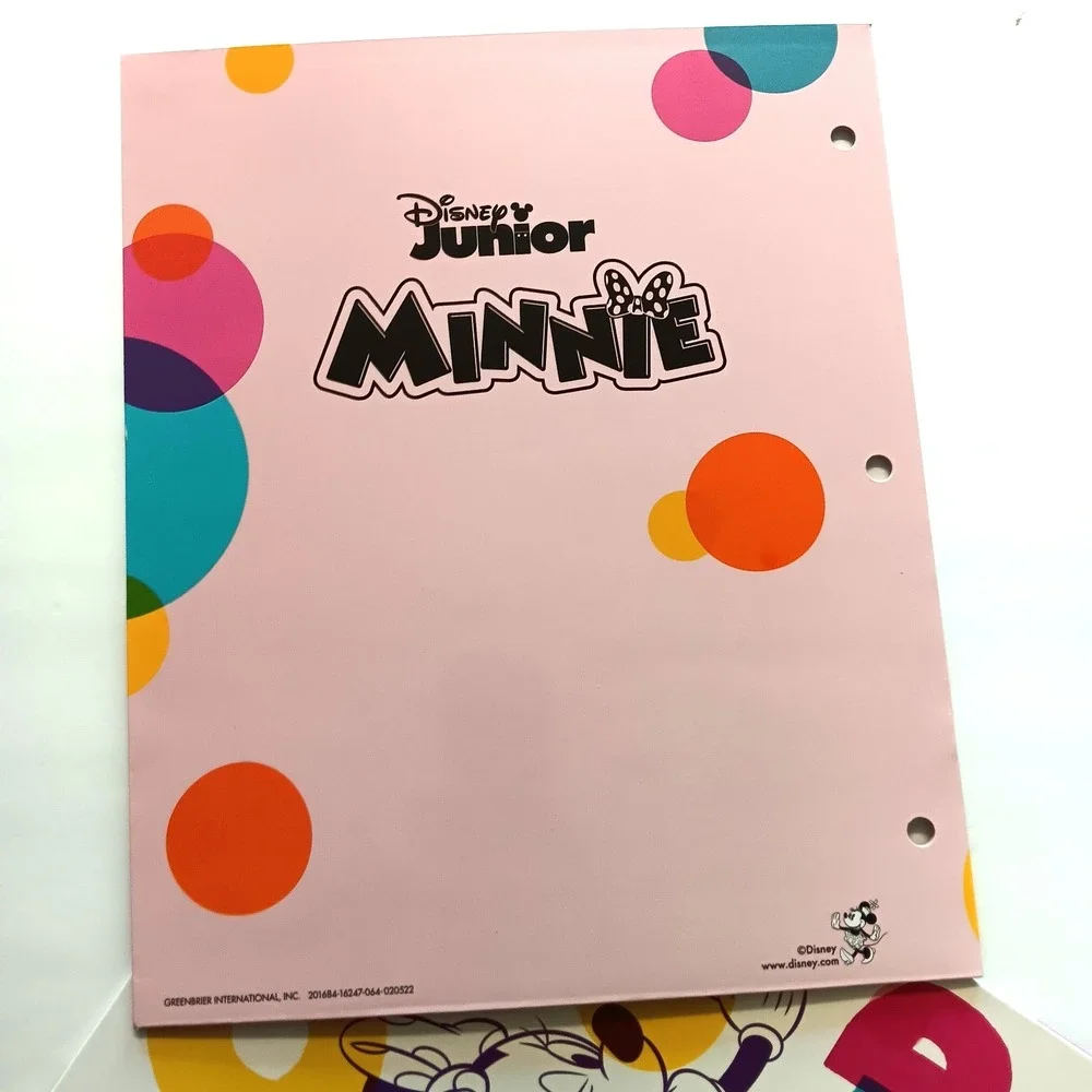 Disney‎ Minnie Mouse Coloring Activity Set Folders Crayons Mickey Clubhouse NEW